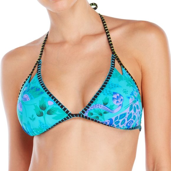 COPY - Nanette Lepore Jaguar Reversible Triangle Top - Picture 1 of 3